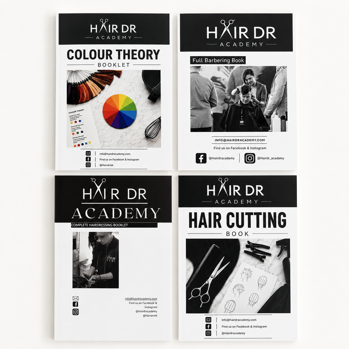 The Ultimate Collection – Hairdressing, Cutting, Colour Theory & Barbering